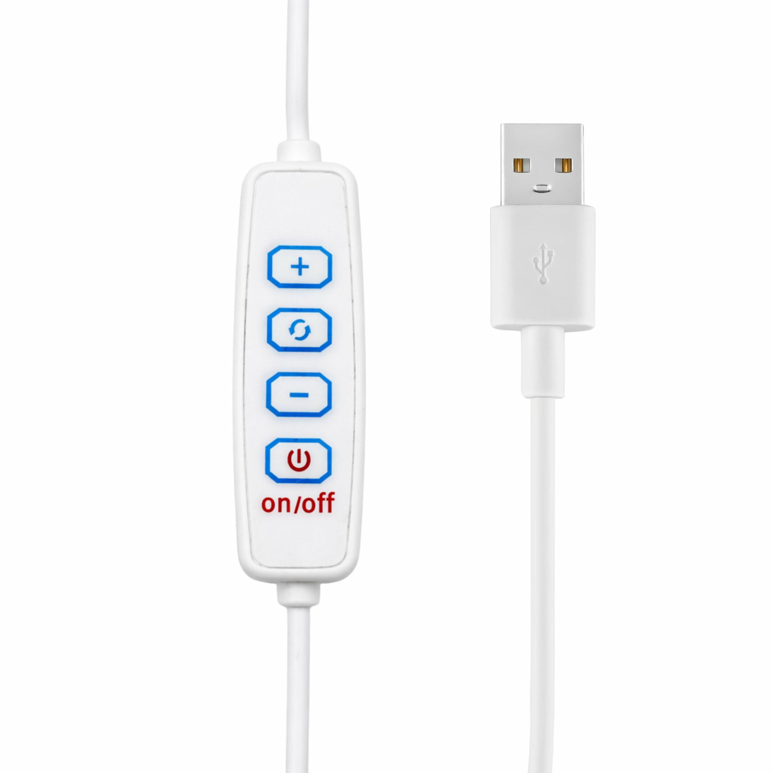 Profesionali LED kosmetologinė lempa 55 cm, 29 W, balta