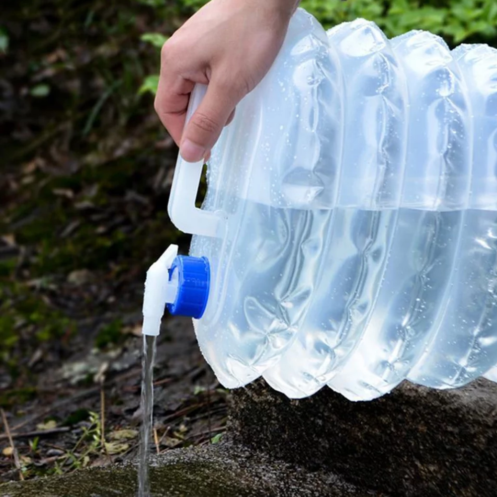 Foldable Water Canister with Tap 10L