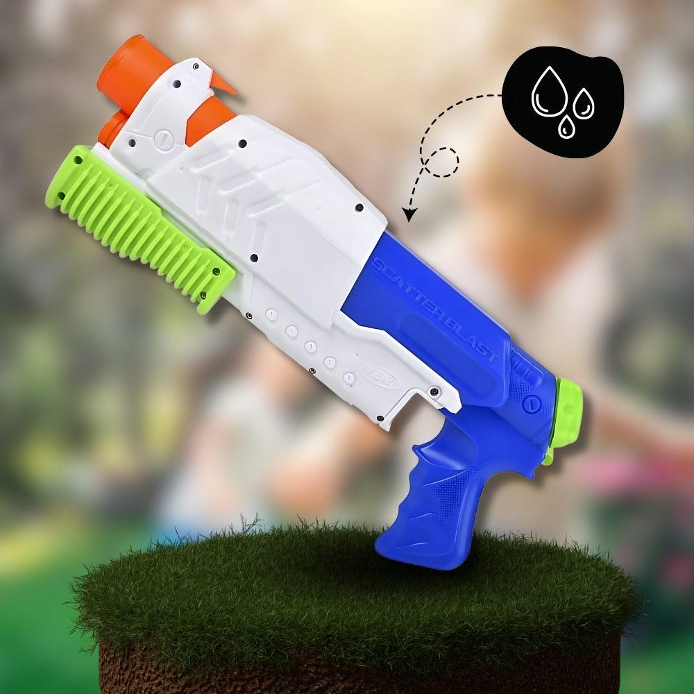 Nerf Super Soaker Scatter Blast Water Gun Blaster