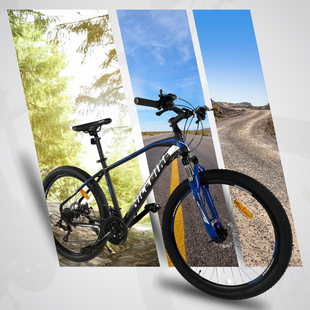 Mtb 26 Shimano mountain bike 21 gears 2X discs Frame 18\" 26\" wheels