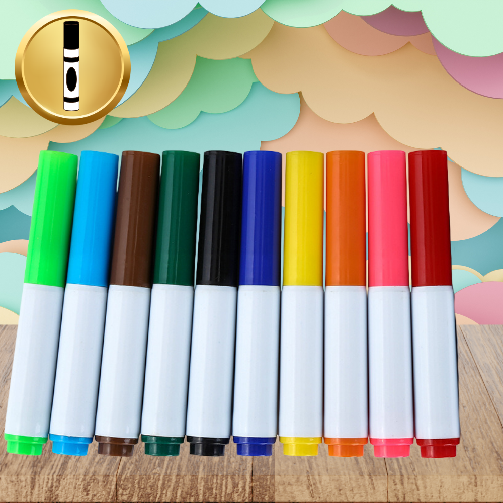 Foldable Kids Play House for Coloring with Markers