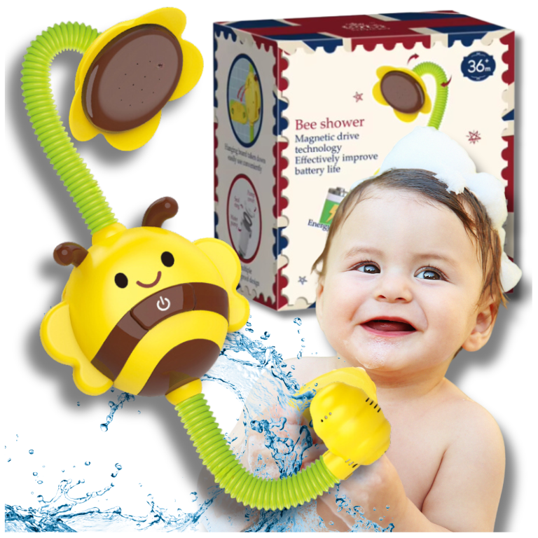 Bakalu Sunflower & Bee Bath Fountain Toy