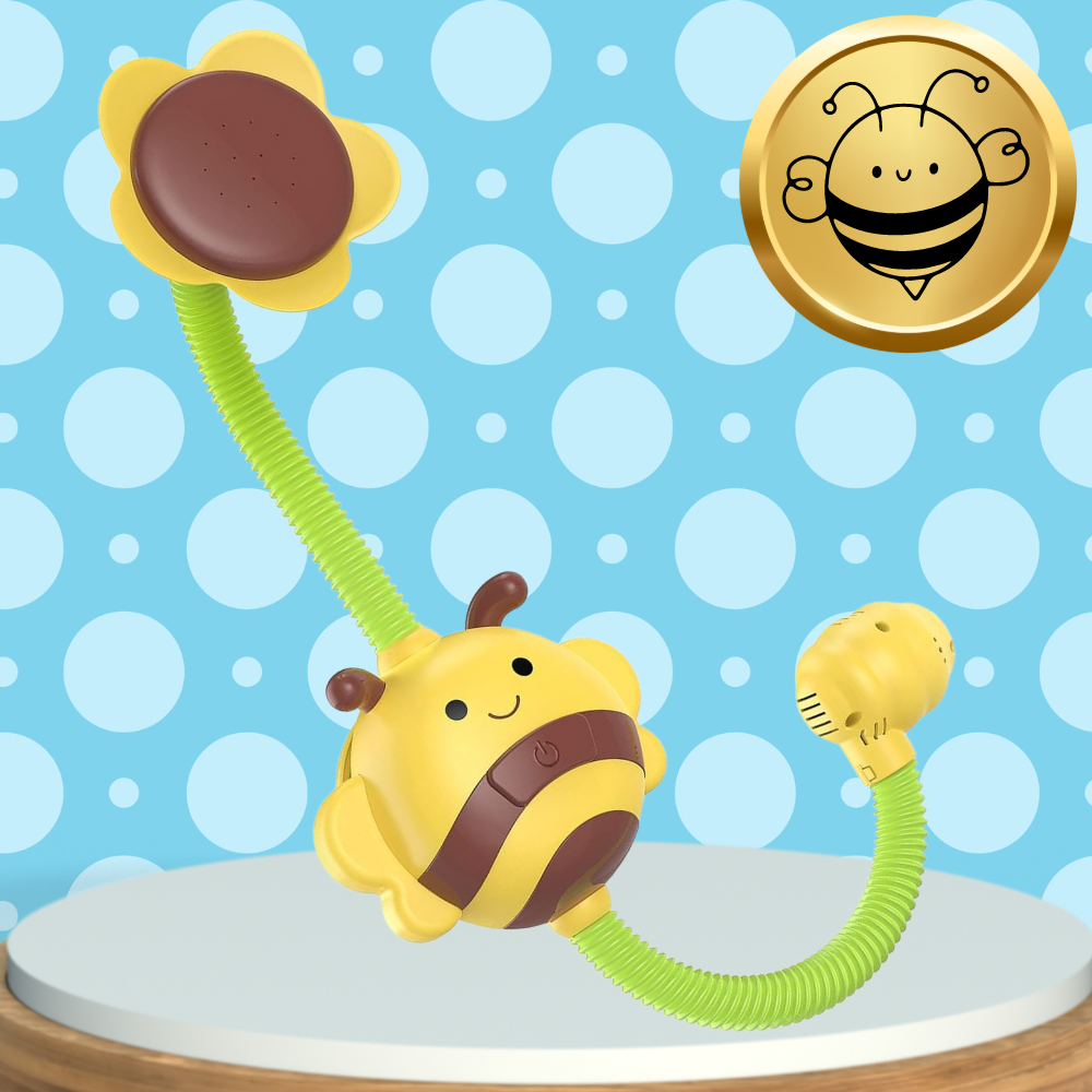 Bakalu Sunflower & Bee Bath Fountain Toy