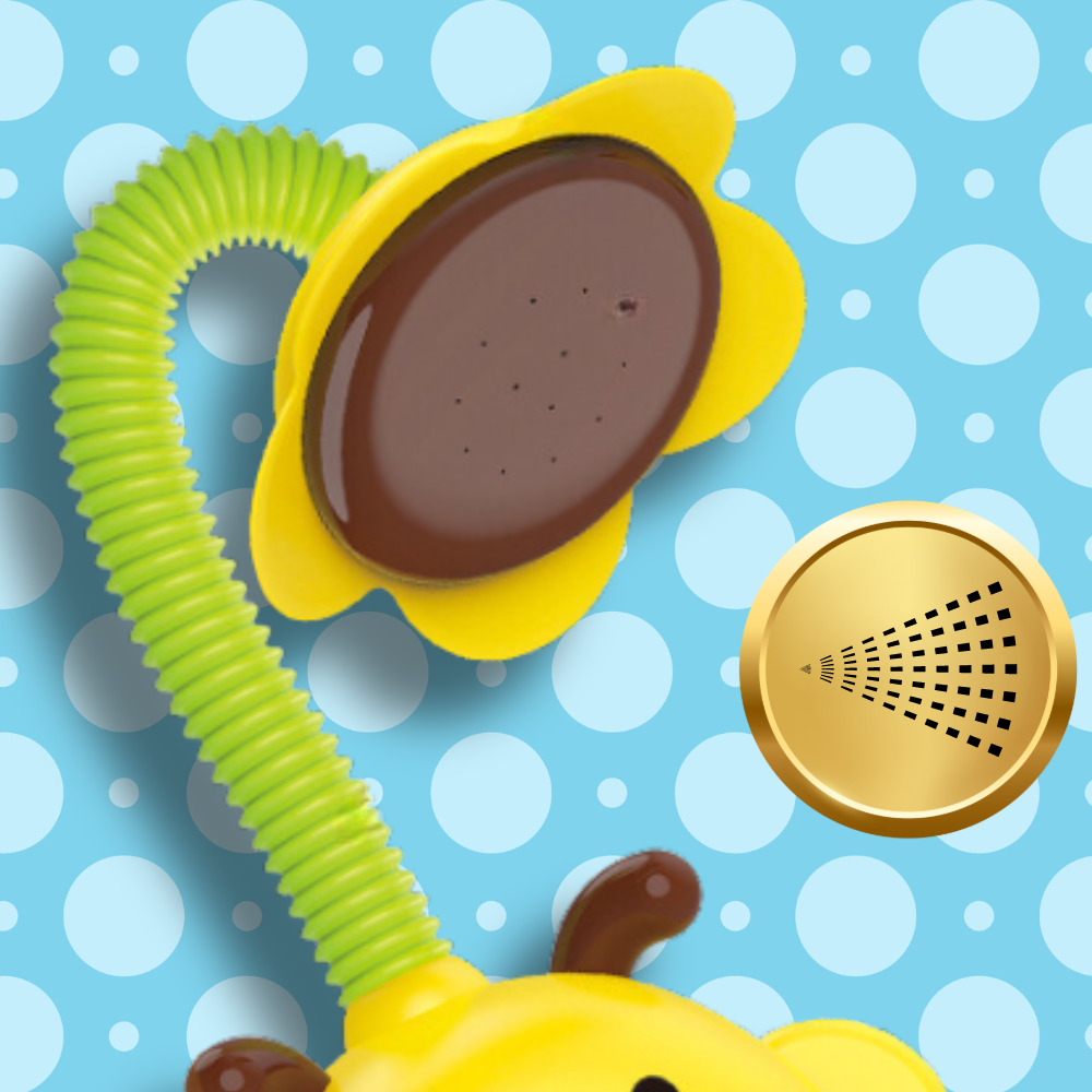 Bakalu Sunflower & Bee Bath Fountain Toy