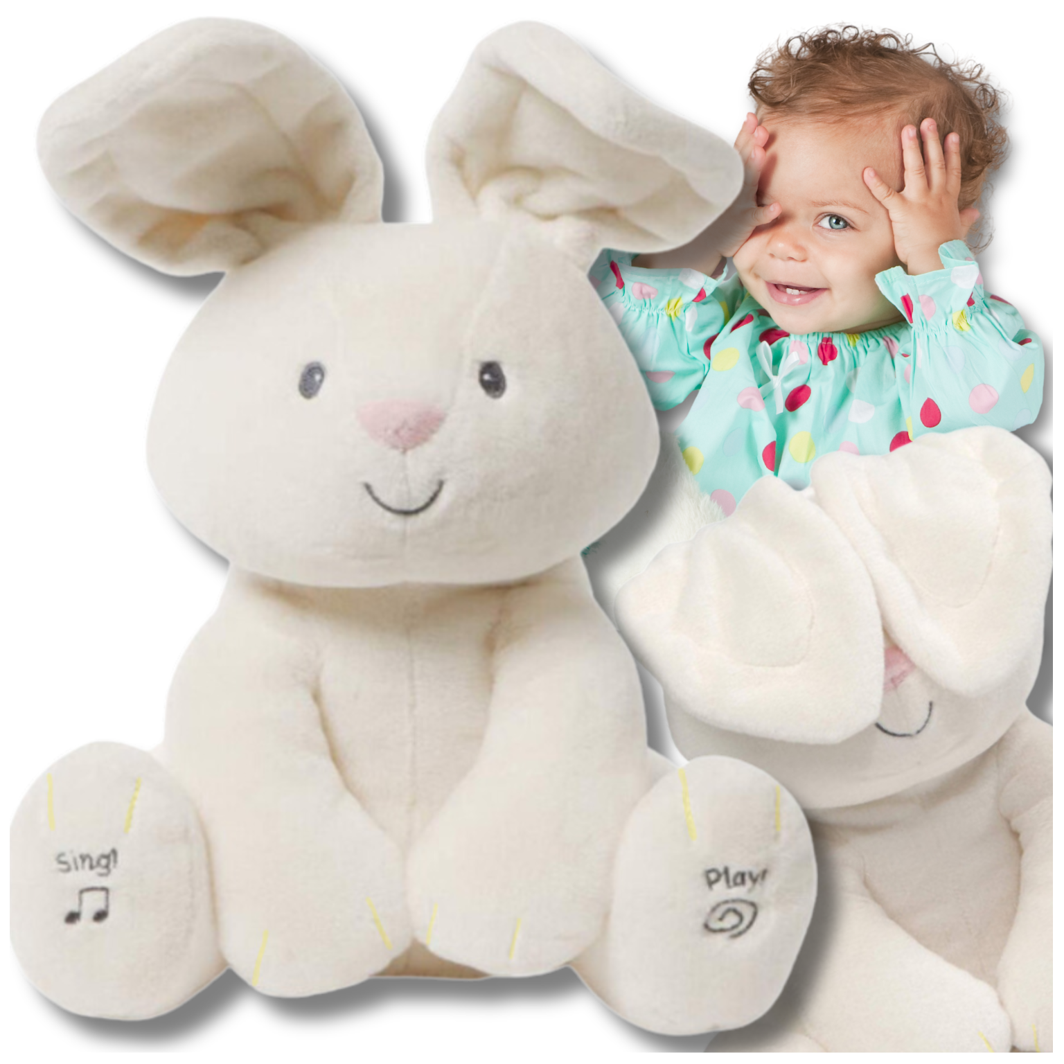 Interactive Rabbit Soft Plush Toy Mascot