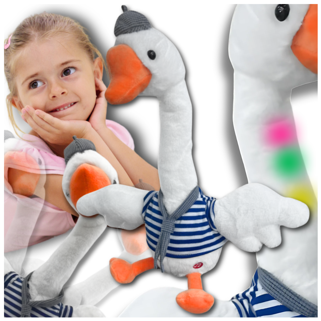 Interactive Talking Goose Plush Toy Mascot