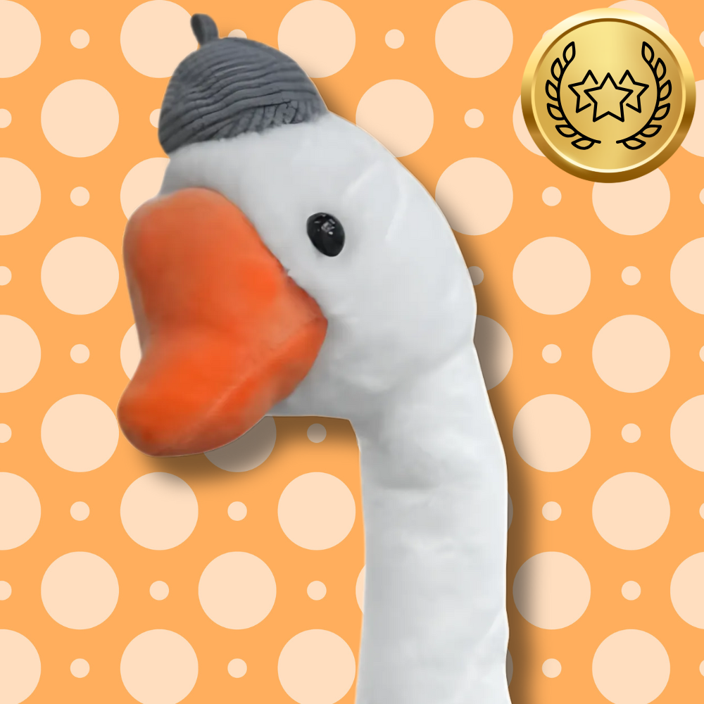Interactive Talking Goose Plush Toy Mascot