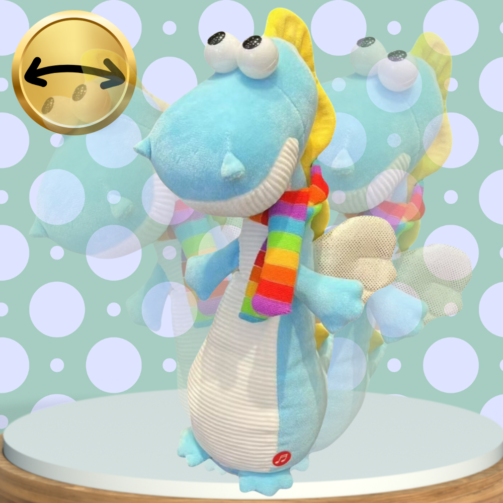 Interactive Plush Toy Talking and Dancing Dinosaur