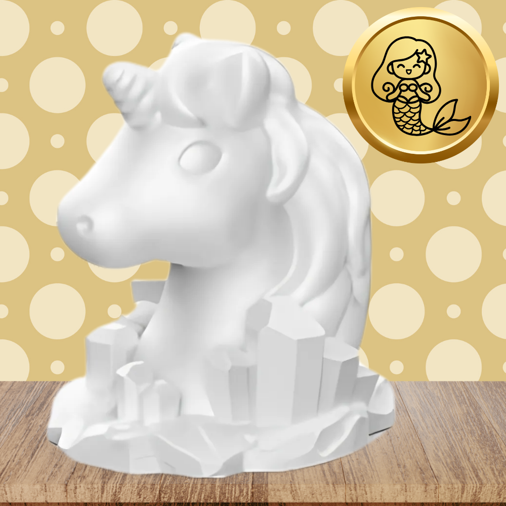 Bakalu Crystal Growing & Painting Educational Set Unicorn DIY