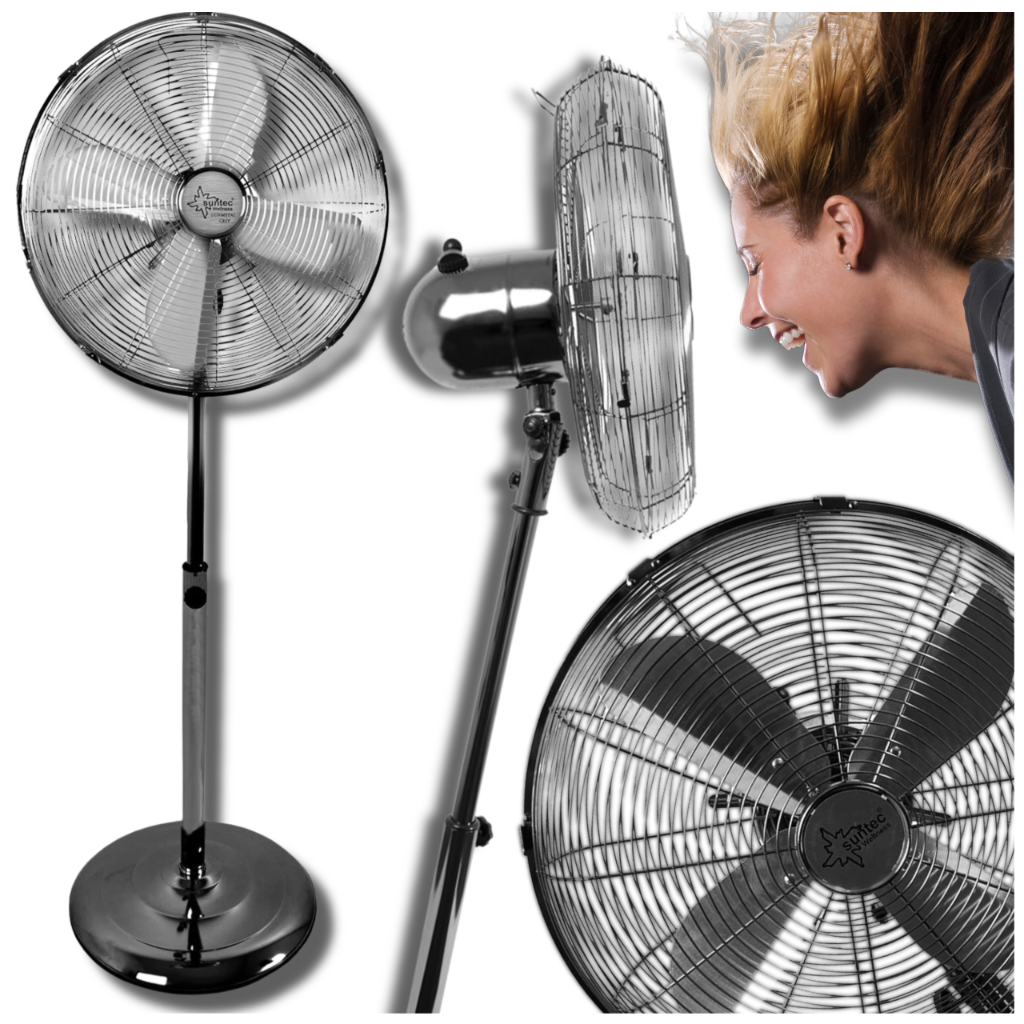 Metalinis pastatomas ventiliatorius Bakalu CoolBreeze 5000 SVM, 50 cm