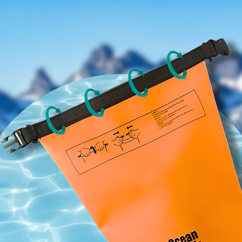 Bakalu Waterproof Dry Bag 20L KZ1167, Orange