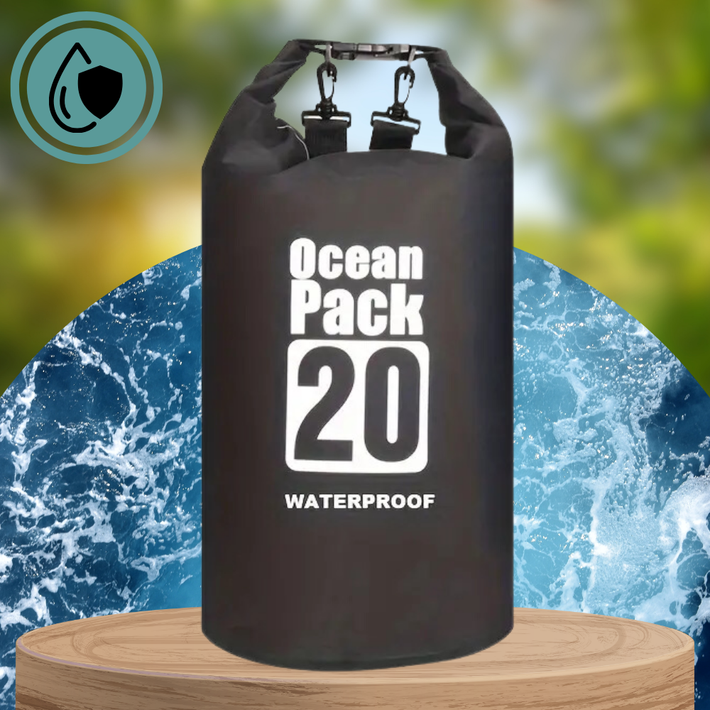Bakalu Waterproof Dry Bag 20L, Black