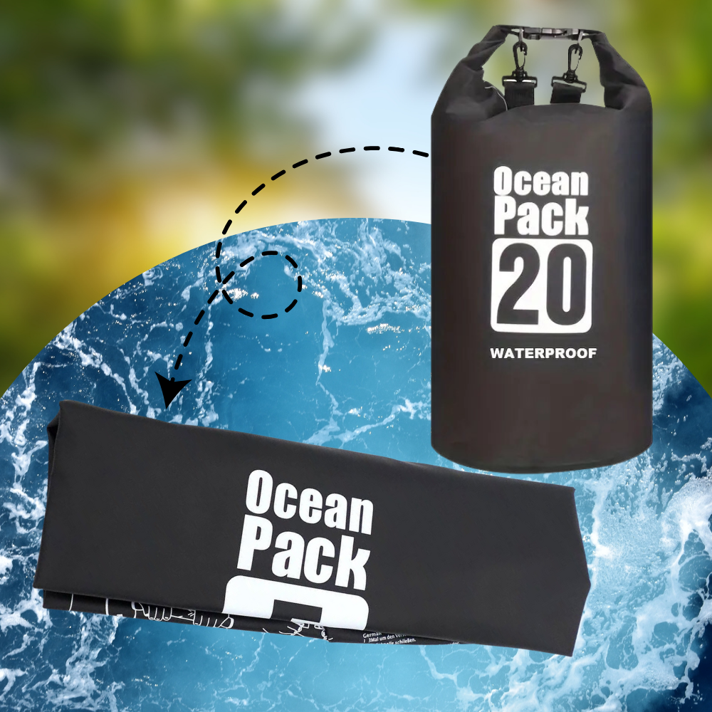 Bakalu Waterproof Dry Bag 20L, Black