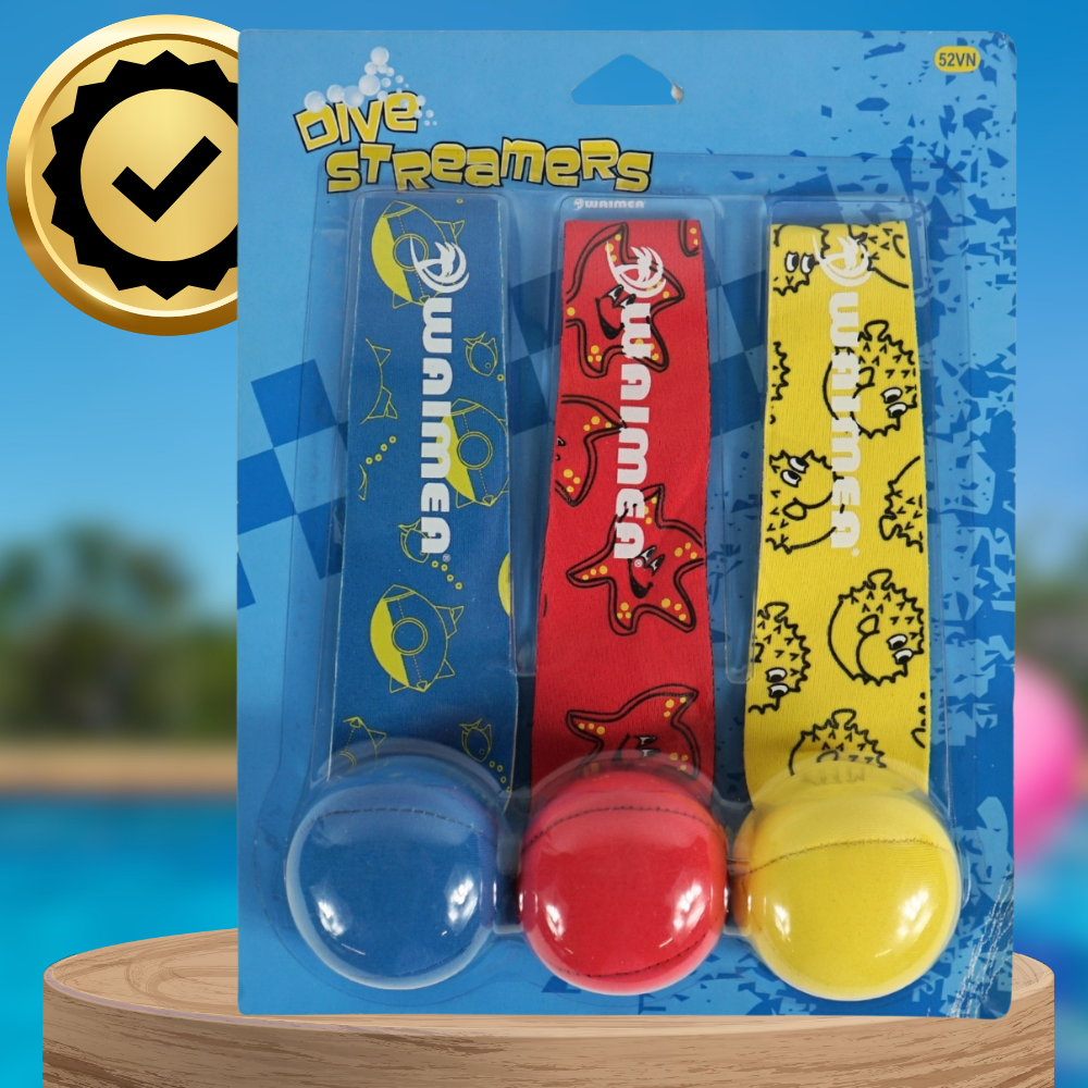 Bakalu Diving Toy Balls with Handles 52VN PIŁKI, 3 pcs.