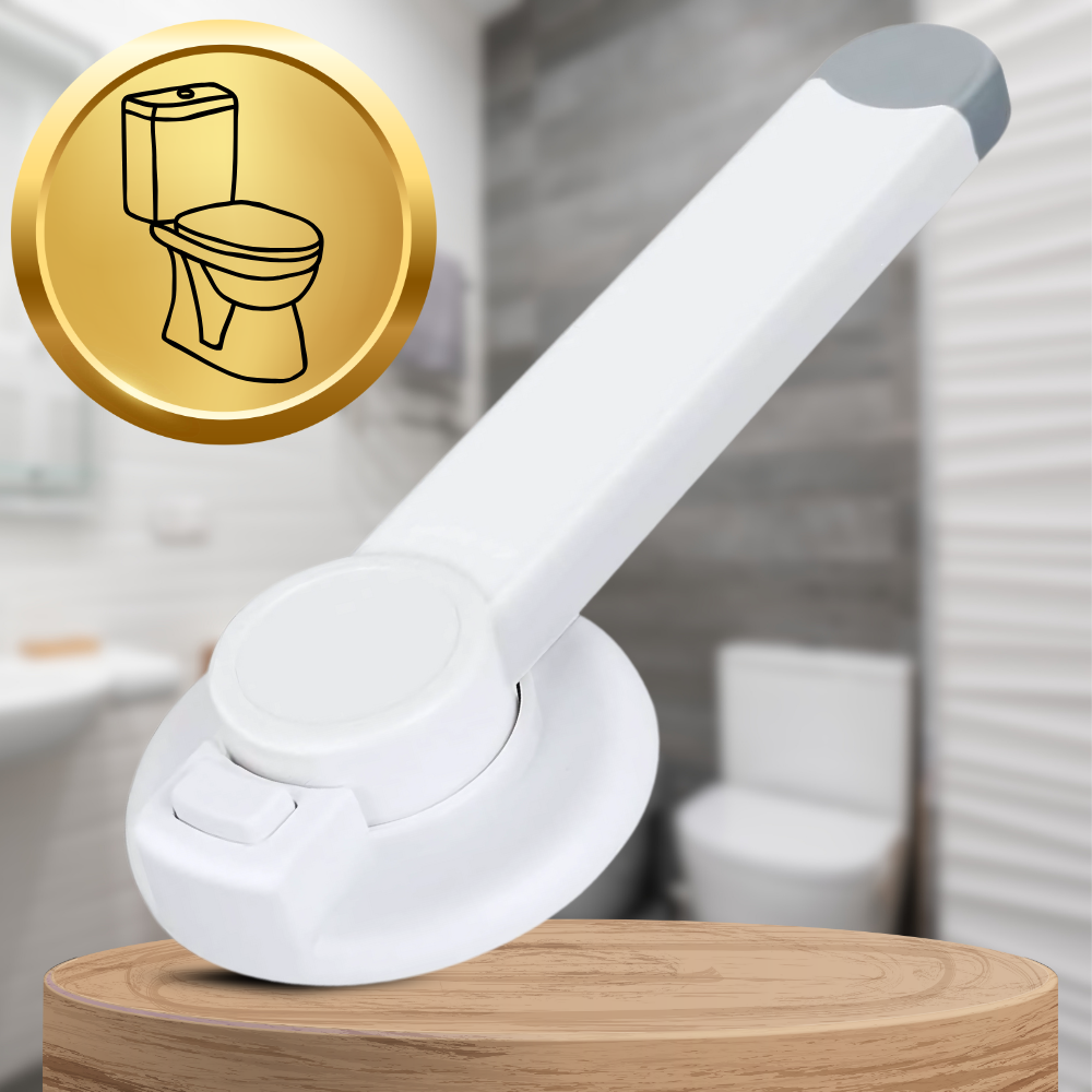 NiceKids Toilet Seat Lid Lock Child Safety Guard, White
