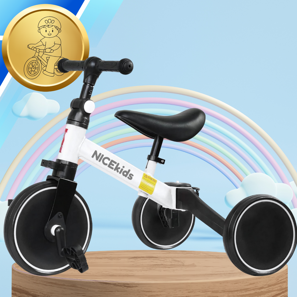 Bakalu NICEkids 3-in-1 Kids Tricycle and Balance Bike