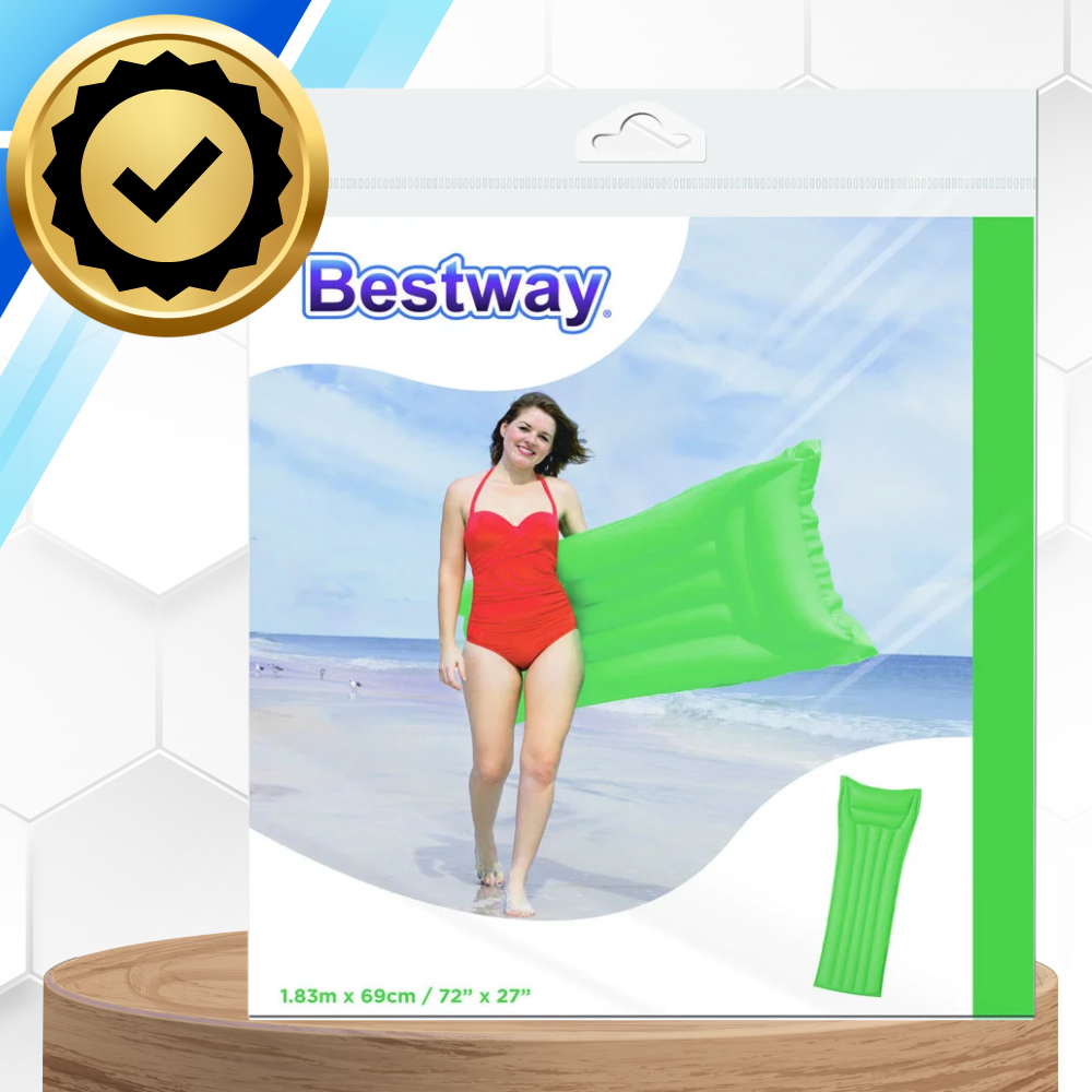 Bestway Inflatable Swimming Air Mattress 183 x 69 cm, Green