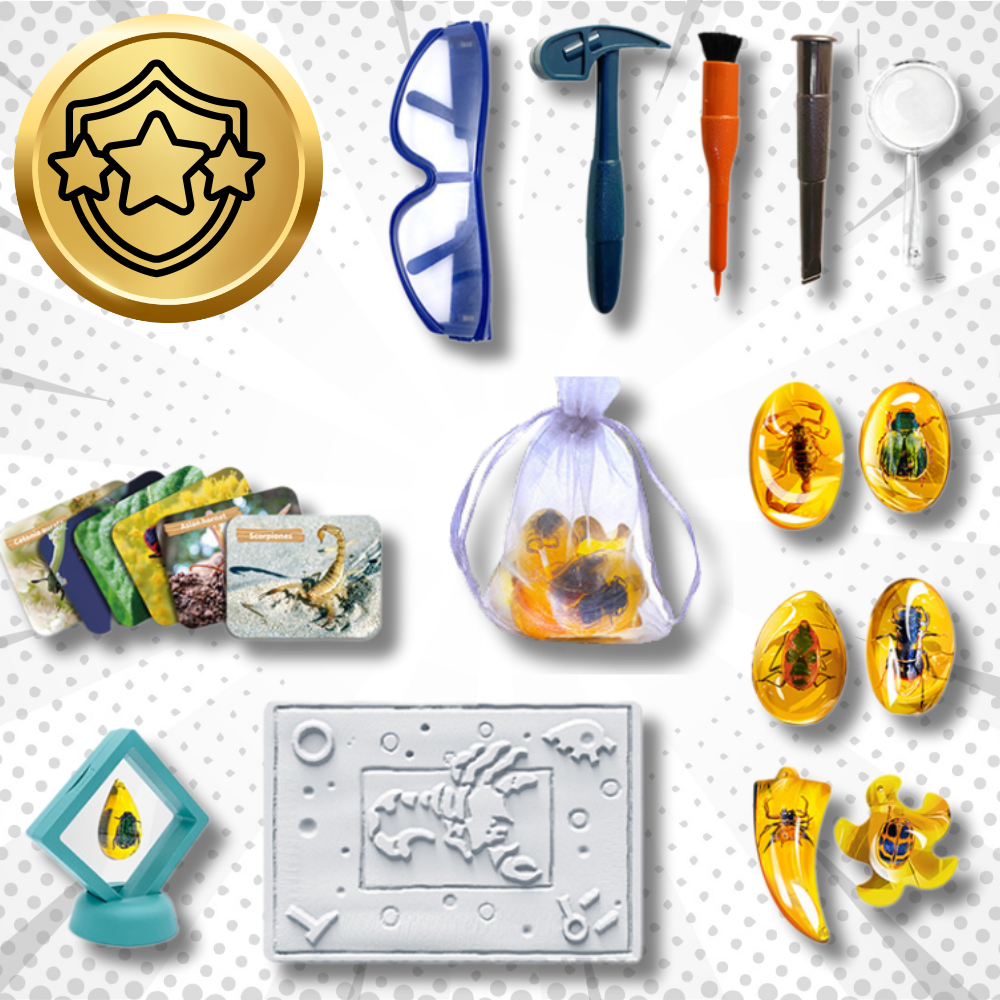 Insect in Amber Excavation Kit for Kids