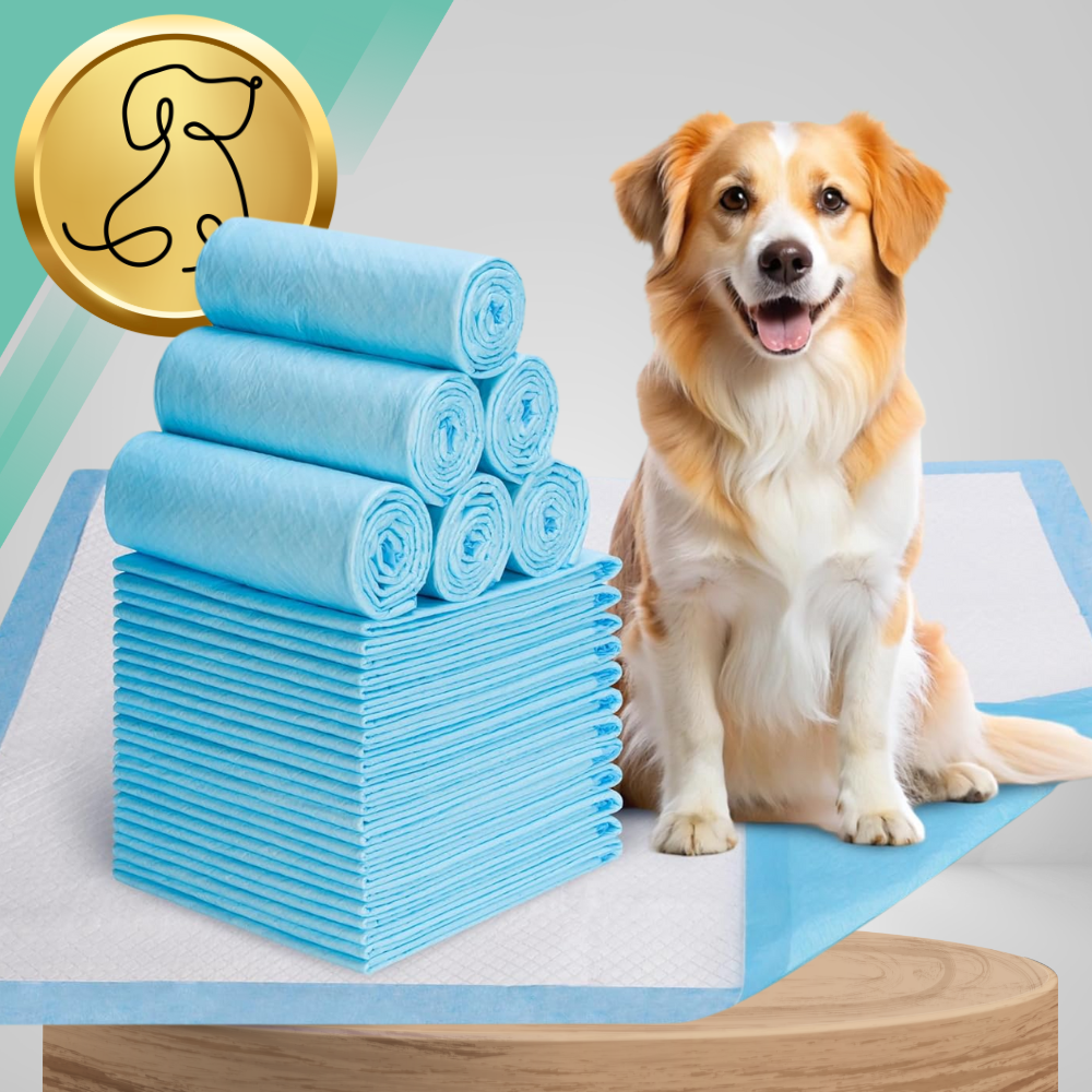 XL Puppy Training Pads Super Absorbent Dog Pee Pads 60x90cm, 50 Count Leak-Proof