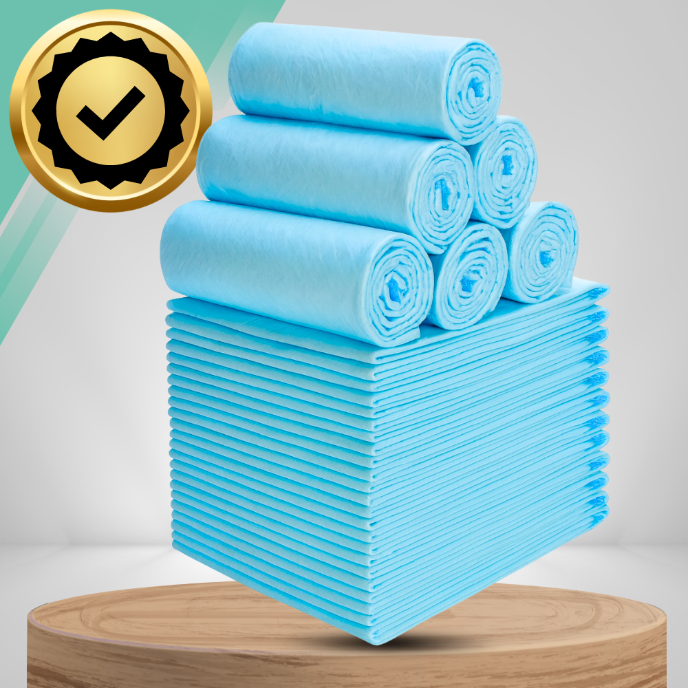 XL Puppy Training Pads Super Absorbent Dog Pee Pads 60x90cm, 50 Count Leak-Proof