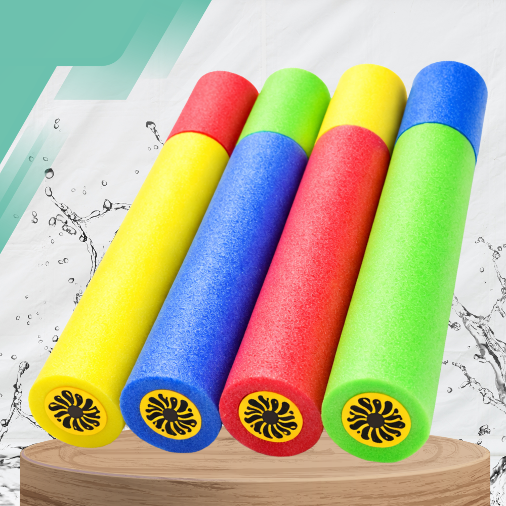 Foam Water Gun for Kids 40 cm Pool and Beach Toy, Assorted Colors