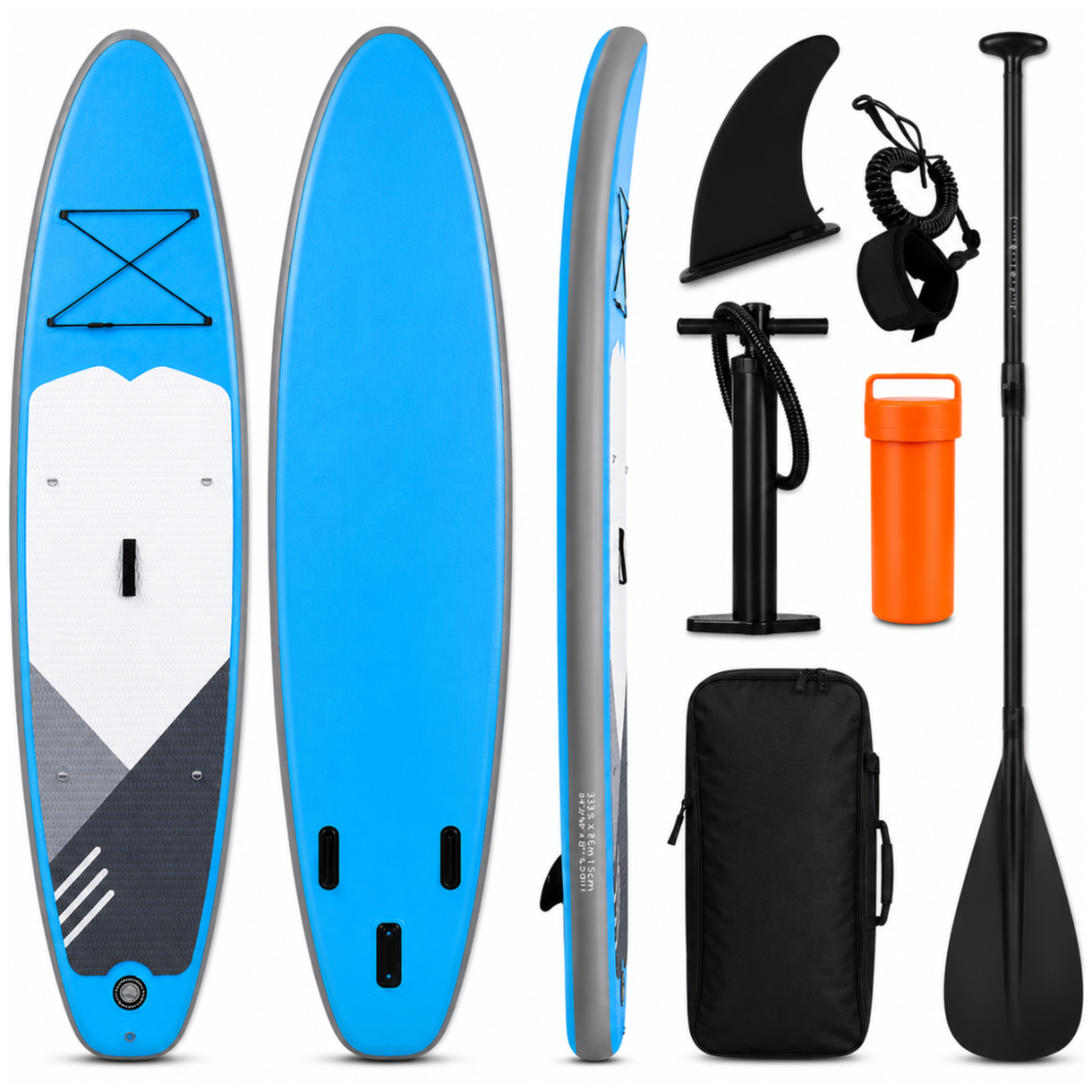 Pripučiama SUP irklentė AquaPaddle Cruise Blue, 335x84x15 cm