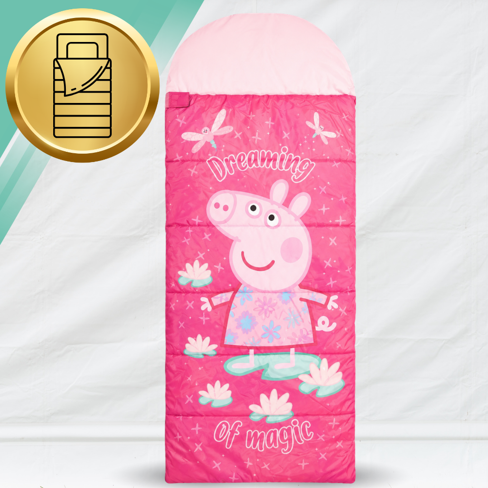 Vaikiškas miegmaišis Peppa Pig 170 x 70 cm, rožinis