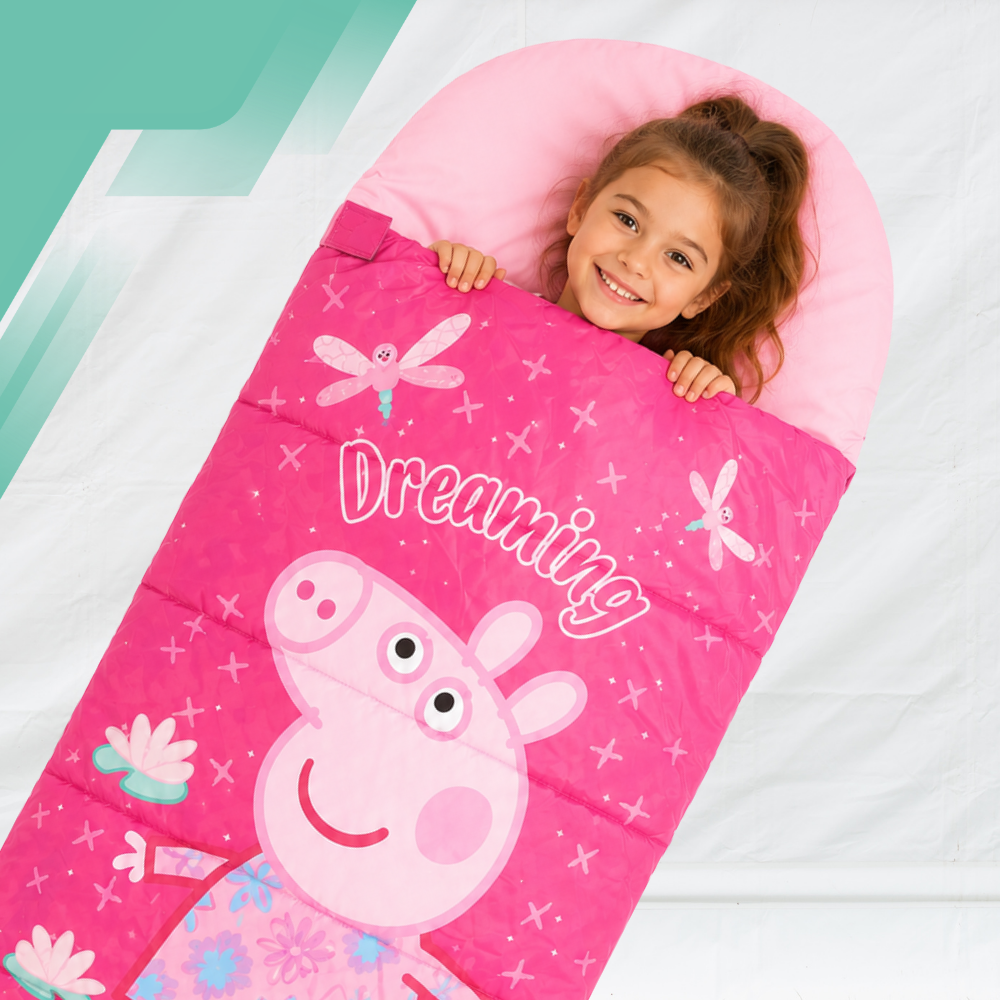 Vaikiškas miegmaišis Peppa Pig 170 x 70 cm, rožinis