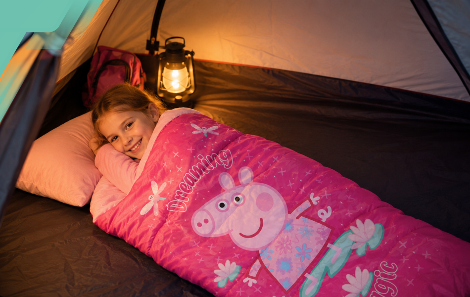 Vaikiškas miegmaišis Peppa Pig 170 x 70 cm, rožinis