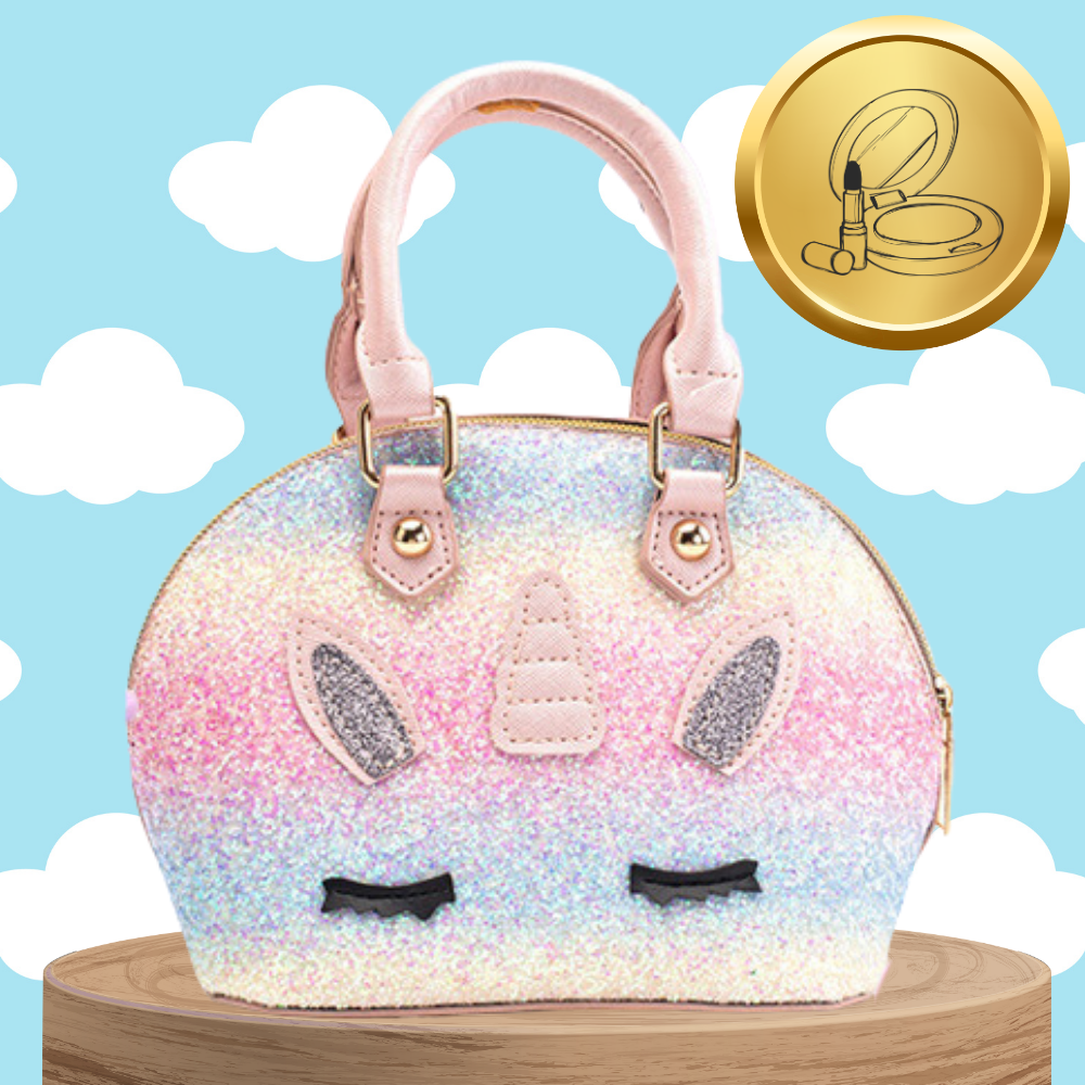 Children’s makeup and nail decorating set with carry case