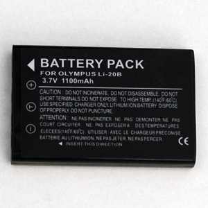 Extra Digital Olympus LI-20B Battery (1250mAh)