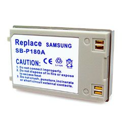 Extra Digital Battery for Samsung SB-P180A (1800 mAh)