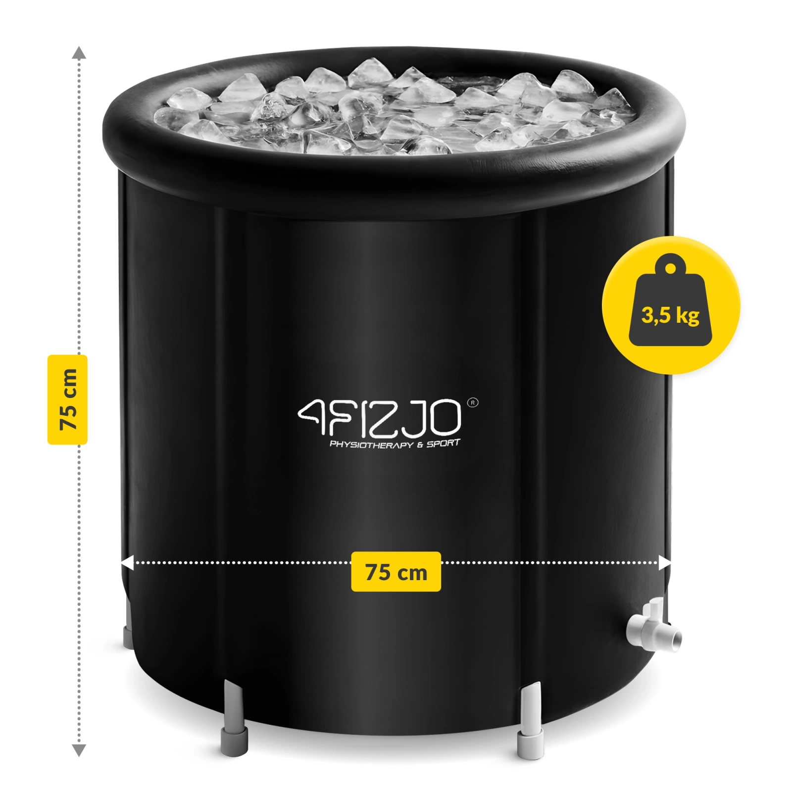 Nešiojama ledo vonia 4Fizjo 1221, 320 l