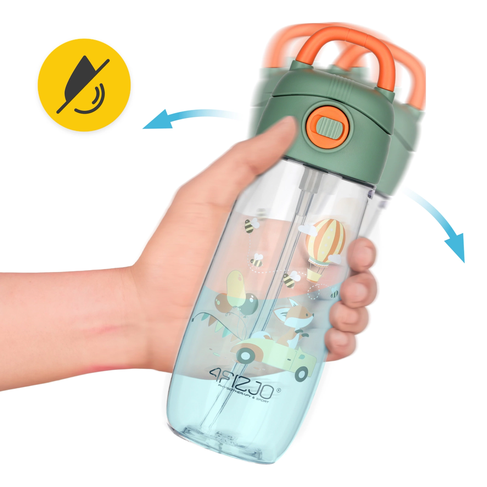 4Fizjo Kids Water Bottle Balloons 550 ml