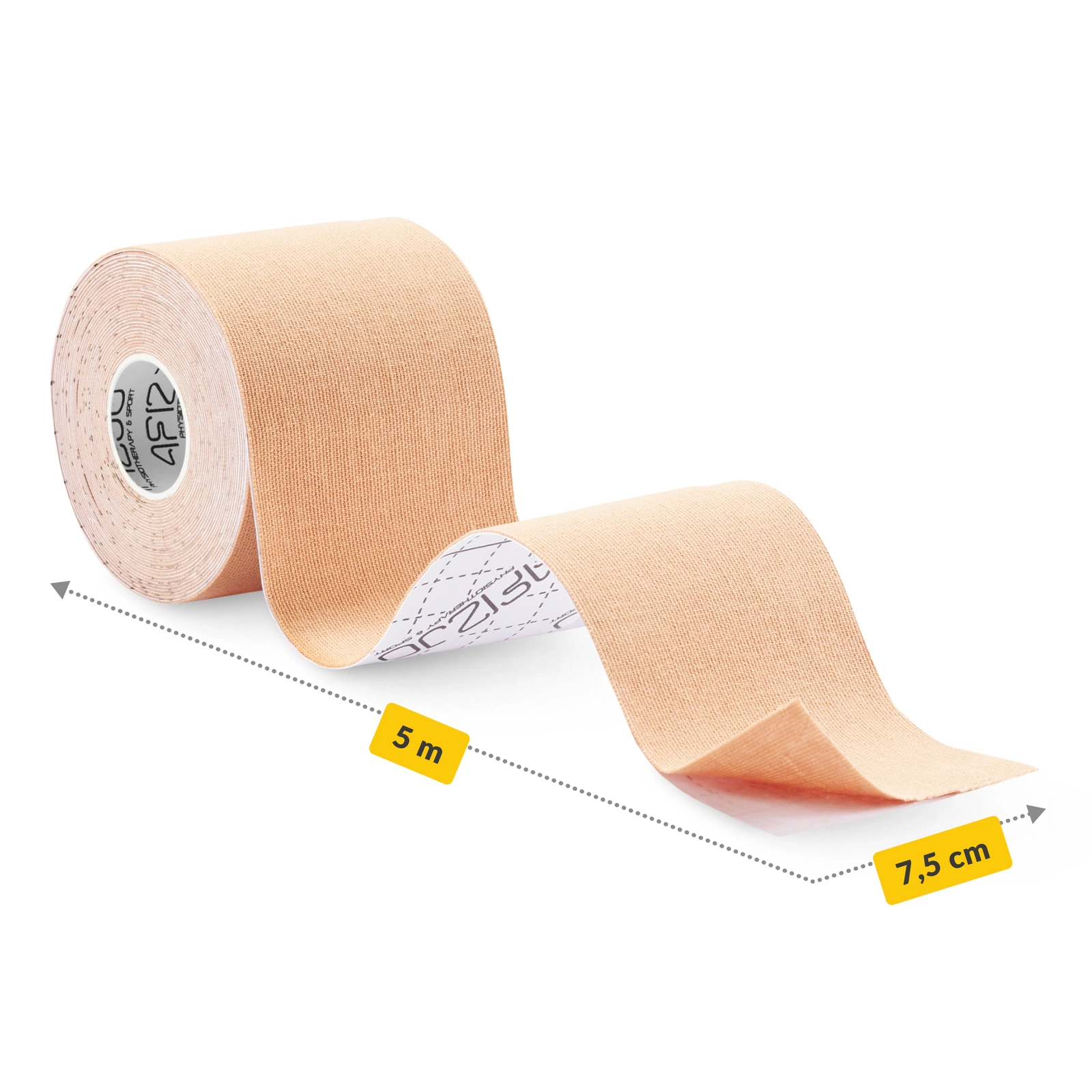 4Fizjo Kinesiology Tape 7.5 cm x 5 m, Beige