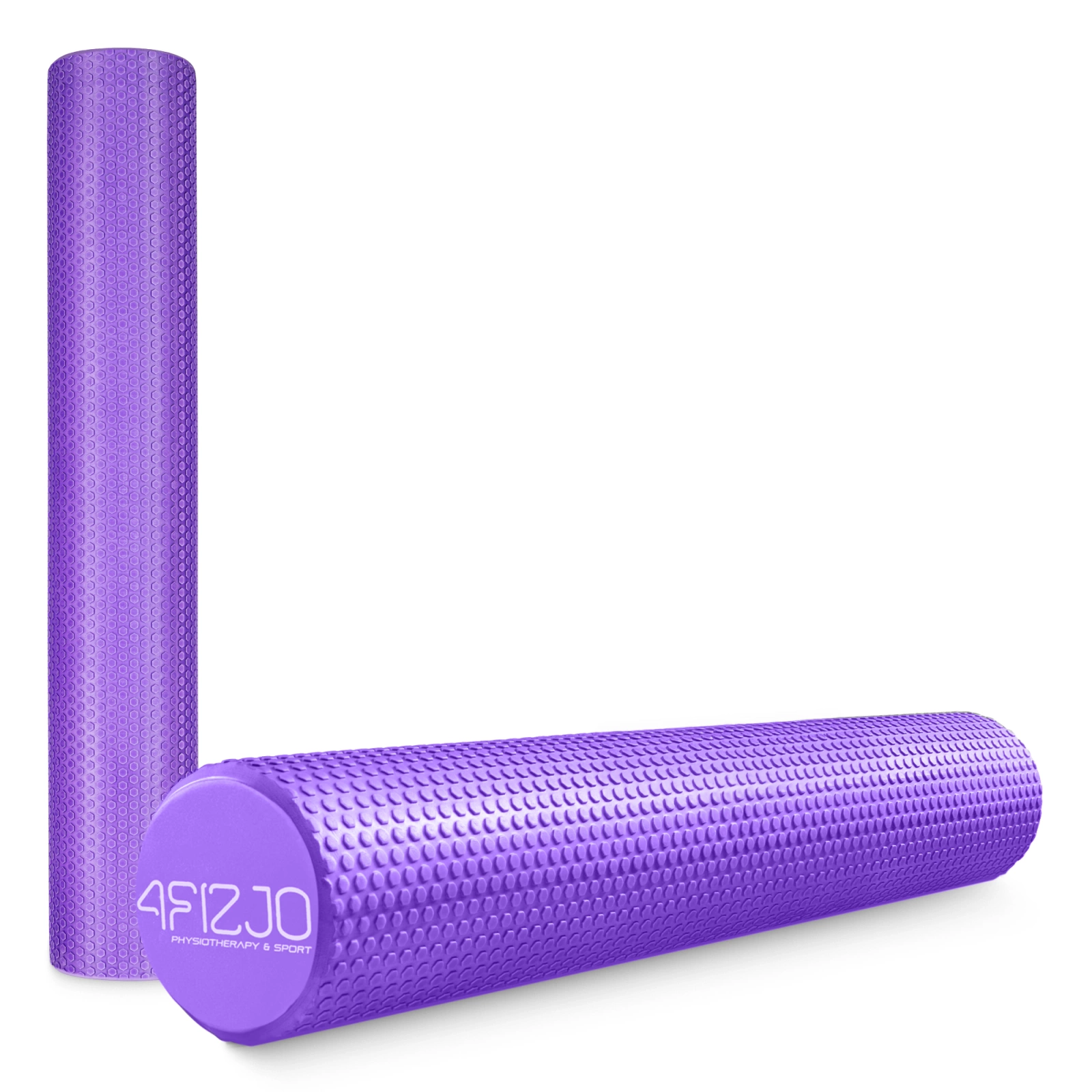 4Fizjo Massage Roller with Bumps CARE+ 90 cm, Purple