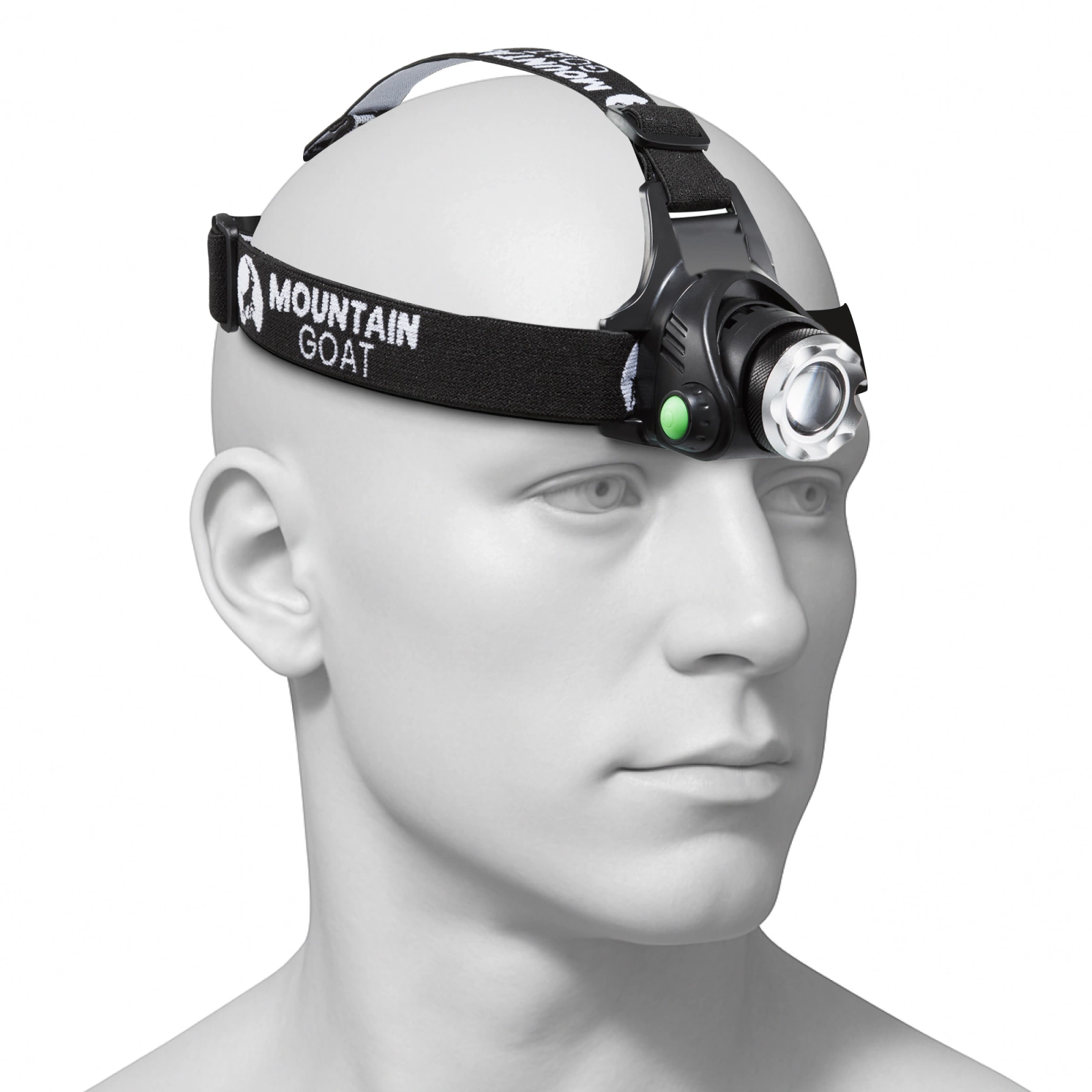 Mountain Goat Rechargeable LED Headlamp, 350 Lumens