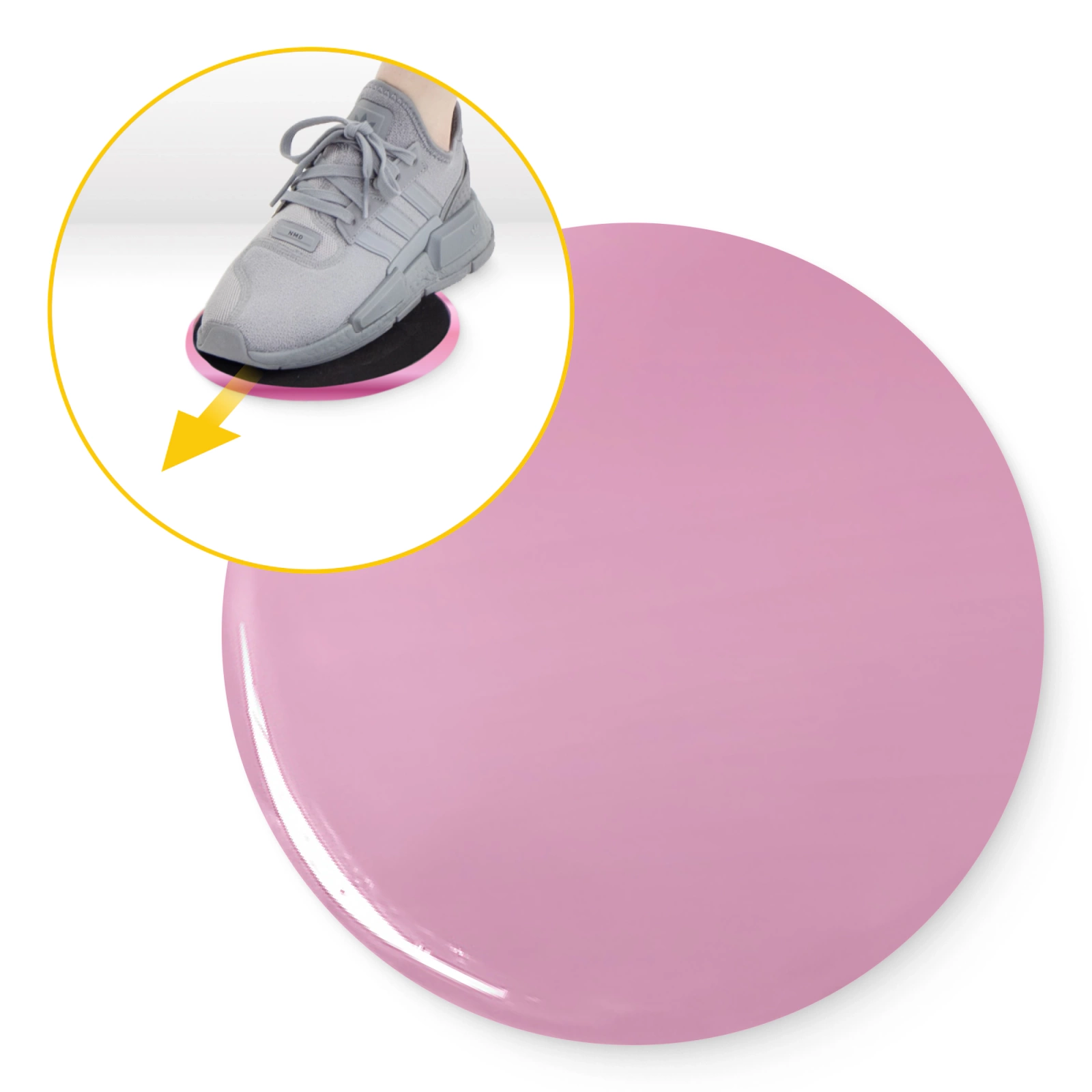 SLIDE Exercise Sliders for Core Workouts, Set of 2, Pink