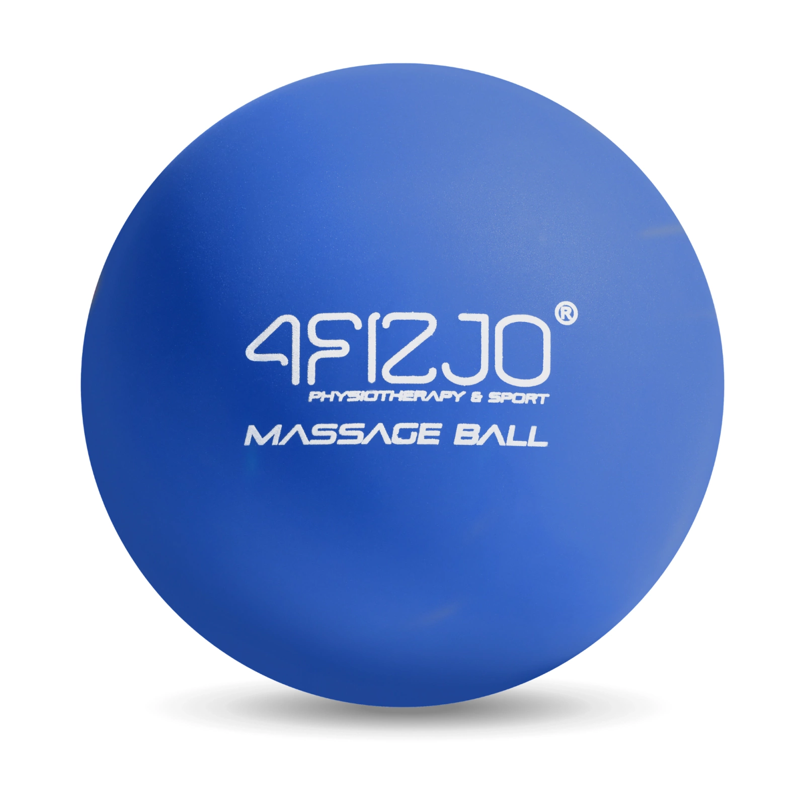 4Fizjo Lacrosse Massage Ball, Silicone, 6.25 cm, Blue