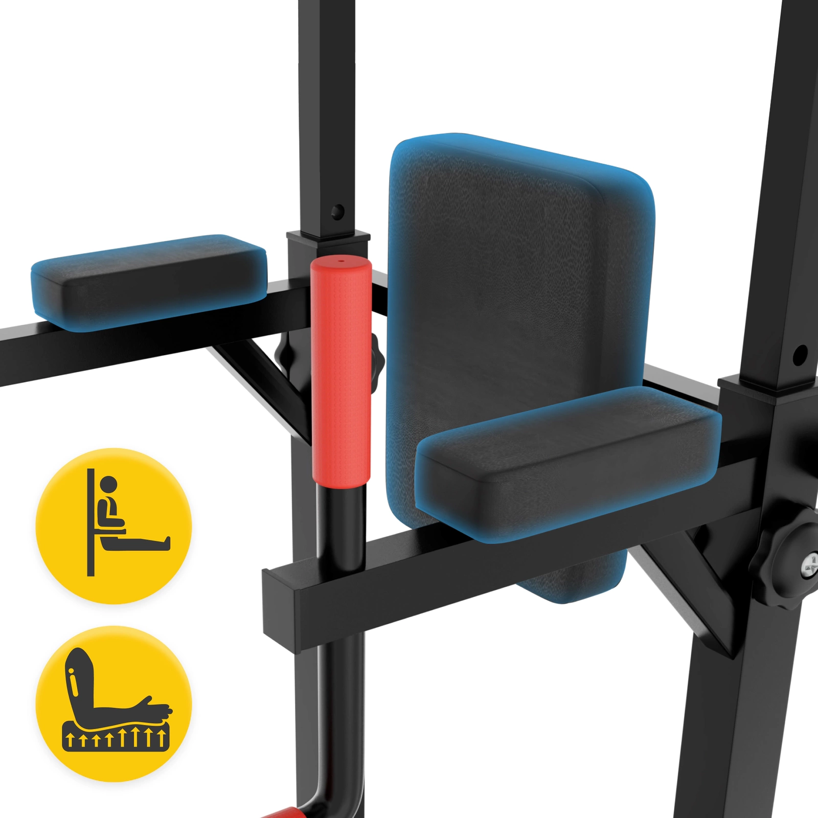4Fizjo 1554 PRO Multifunctional Pull-Up Bar and Dip Station