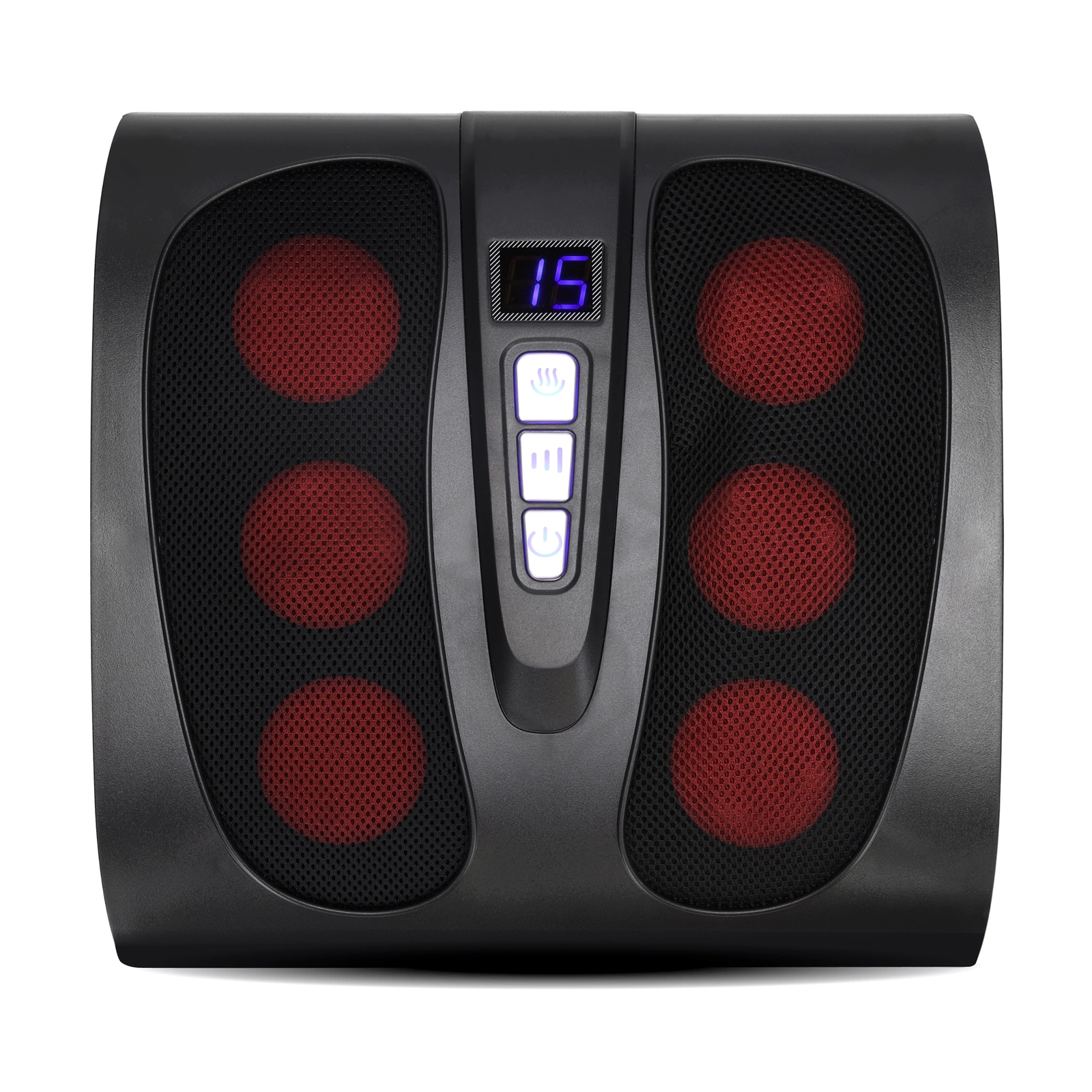 4Fizjo LITE Electric Foot Massager with Heating, Black