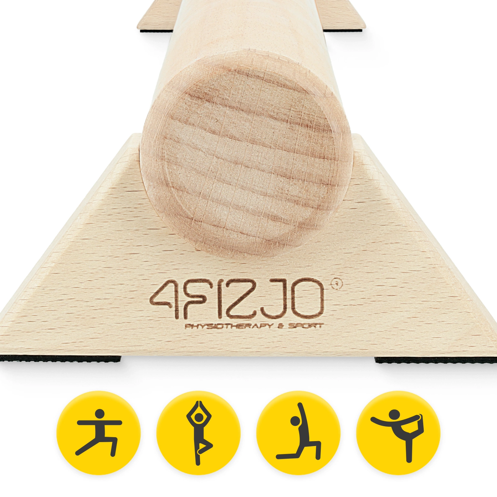 Medinis pusiausvyros rąstas 4Fizjo, 100 cm