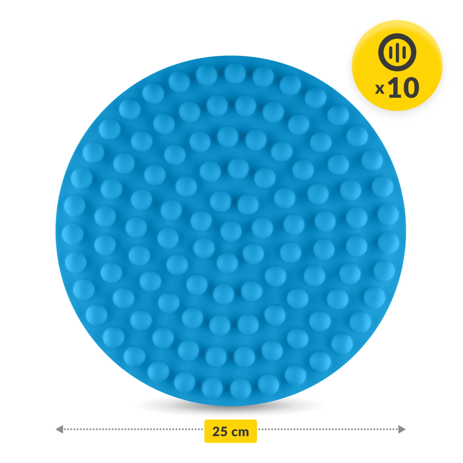 4FIZJO sensoriniai diskai vaikams, 10 vnt. rinkinys (25 cm)