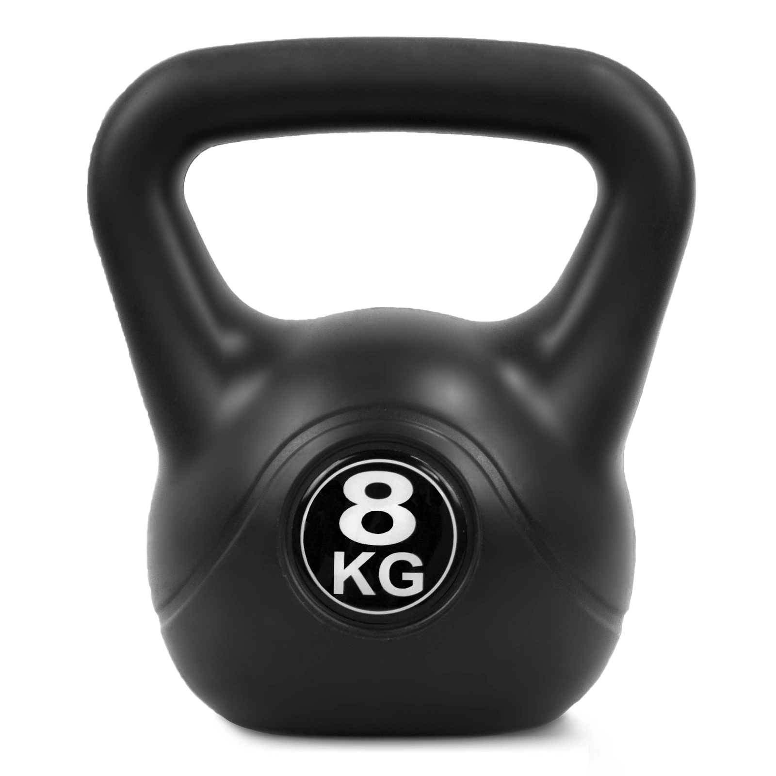 4Fizjo giros svarmuo Kettlebell, 8 kg, juodas
