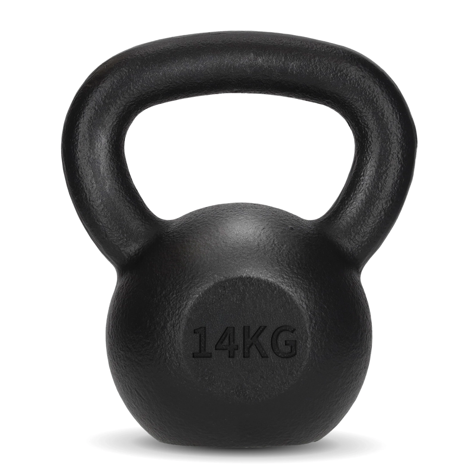 Ketaus giros svoris 4FIZJO 14 kg, juodas