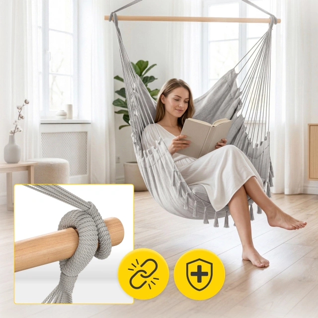 Kabinamoji kėdė 4Fizjo BAHIO su pagalvėlėmis, pilka