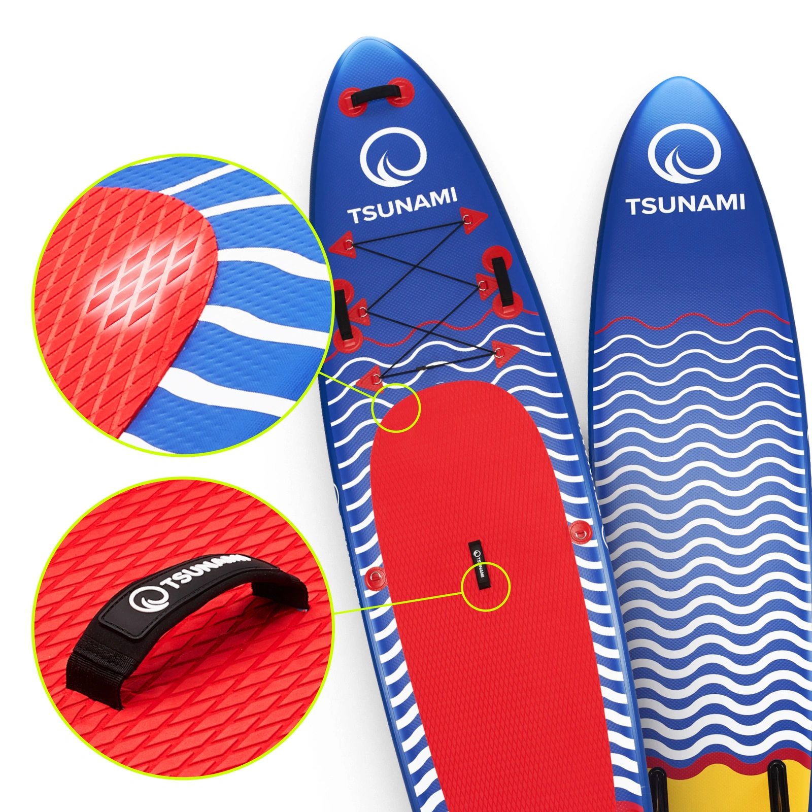 Pripučiama SUP irklentė 4Fizjo TSUNAMI, 350 cm