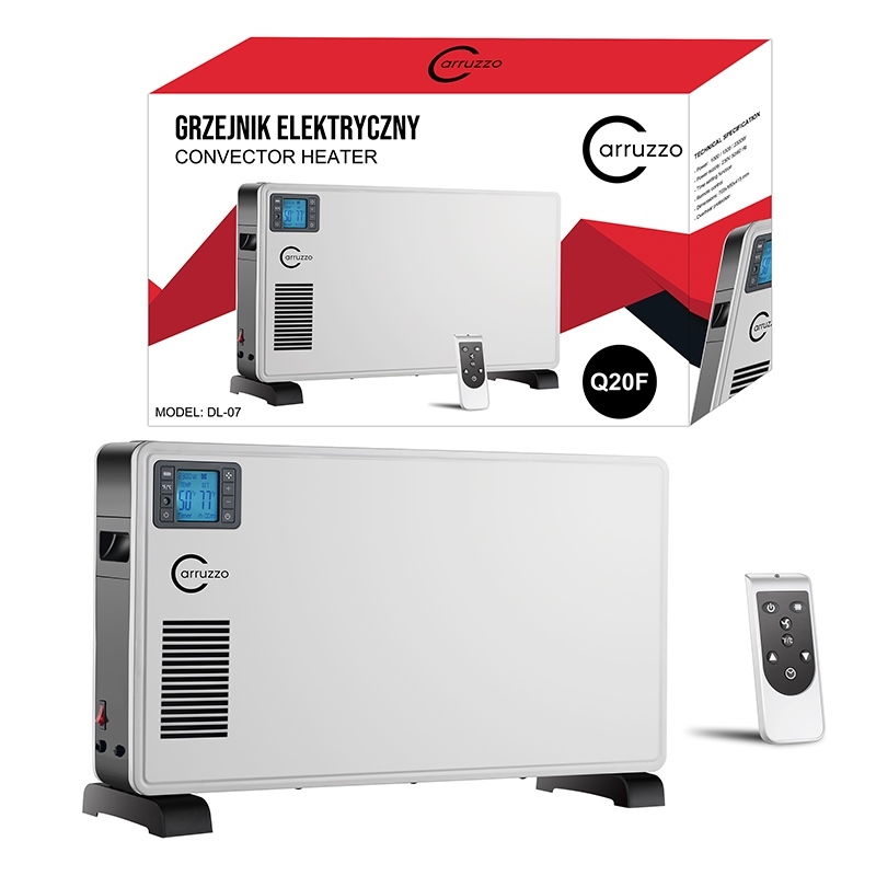 Carruzzo Electric Convector Heater, 2300W