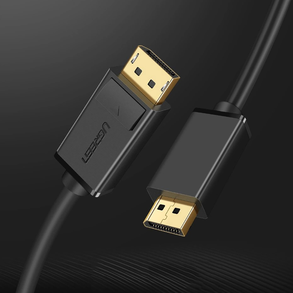 Ugreen DP102 DisplayPort 1.2 4K 30Hz laidas, 1 m, juodas