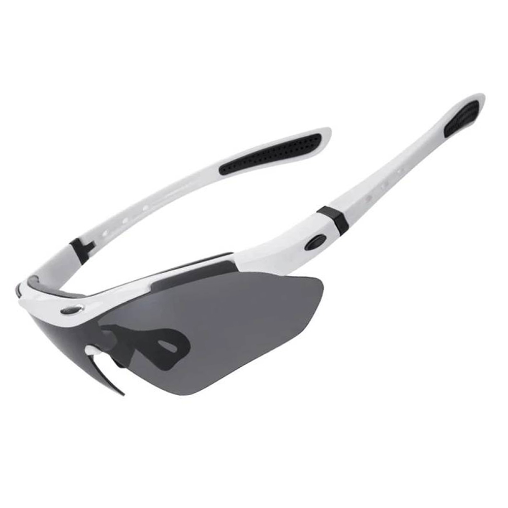 Rockbros 10142 Photochromic Cycling Glasses UV400, White